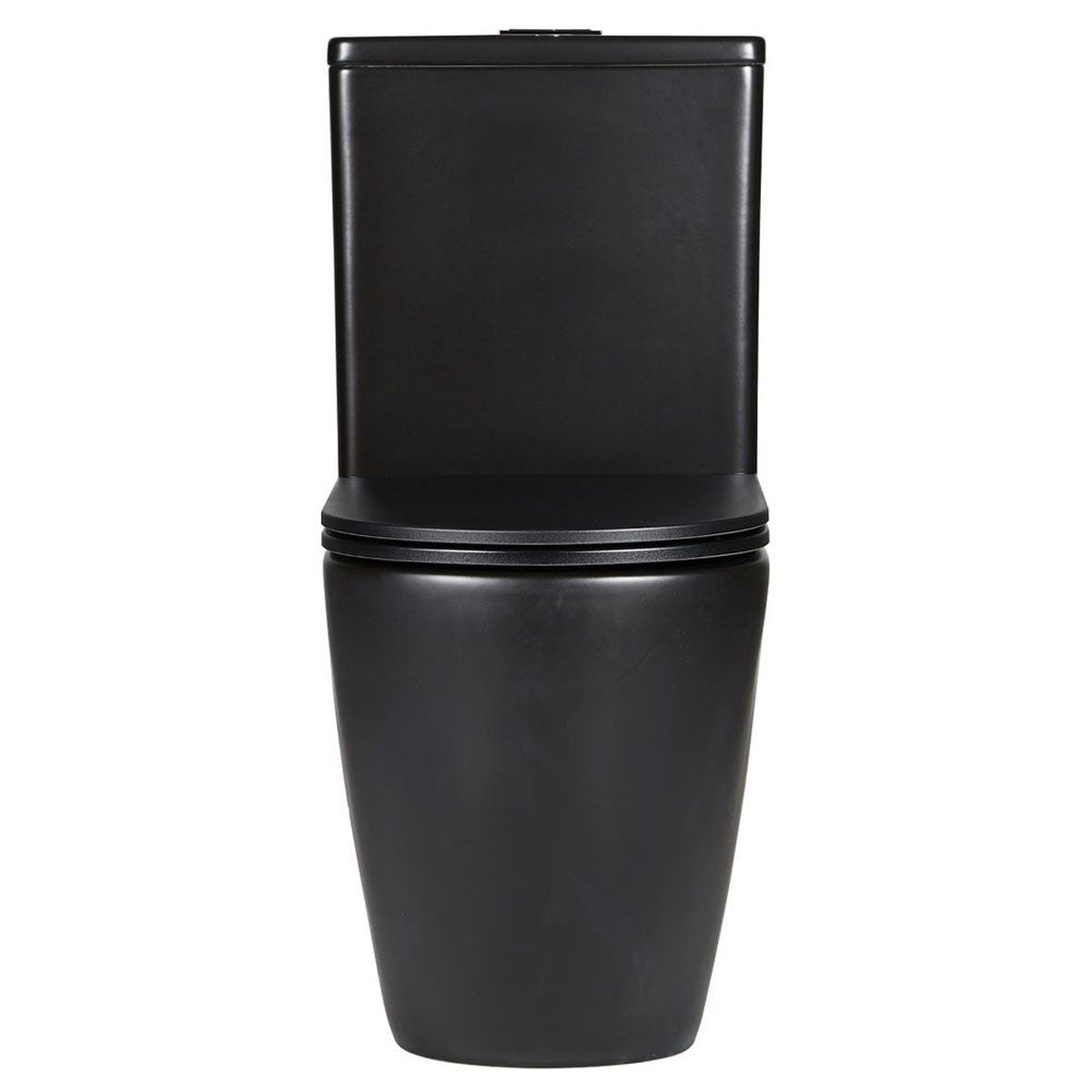 Fienza Koko Tornado Back-to-Wall Toilet Suite, Matte Black