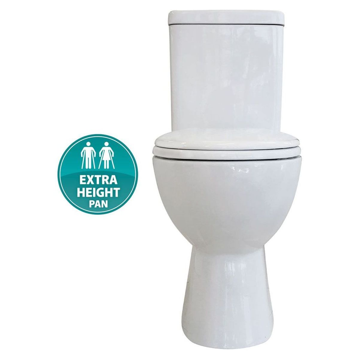 Stella Close-Coupled Toilet Suite, P-Trap