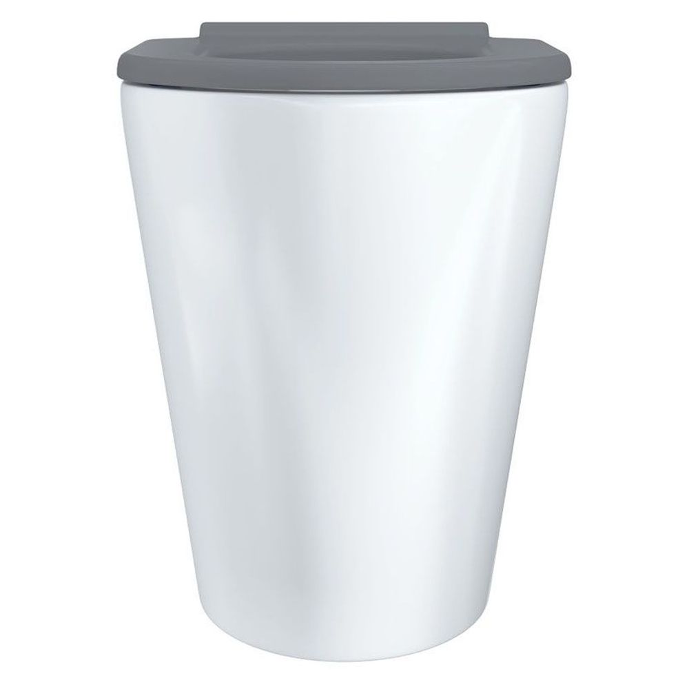 Fienza Isabella Care Wall-Faced Toilet Suite, Grey Seat