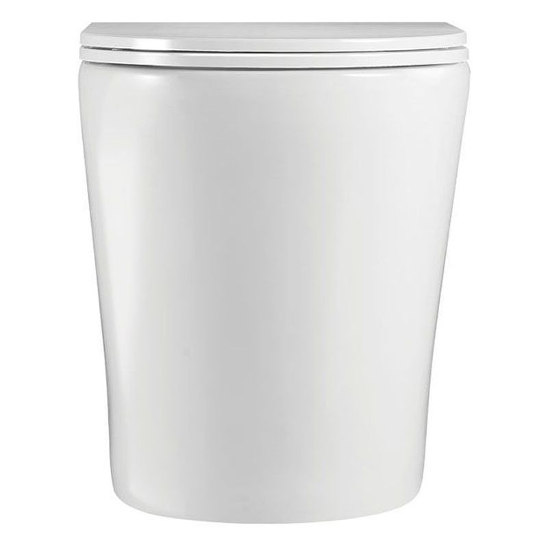Isabella Wall-Faced Toilet Suite, Slim Seat - Pan + Seat + GEBERIT Kappa Under Counter Cistern, P-Trap