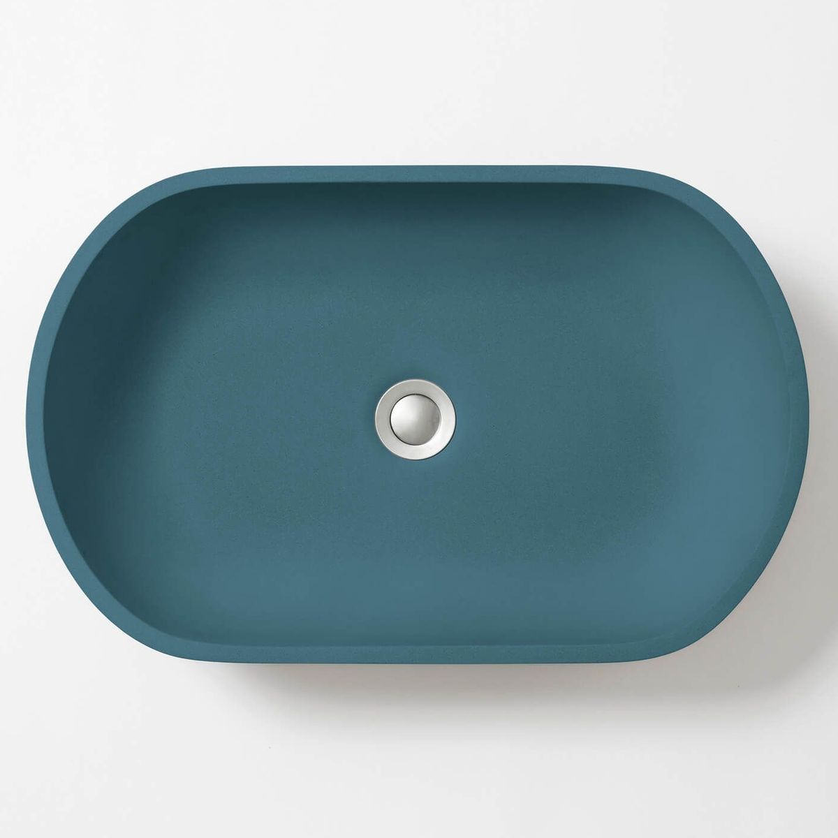 Kaarla Oval Concrete Vessel Basin - Ocean