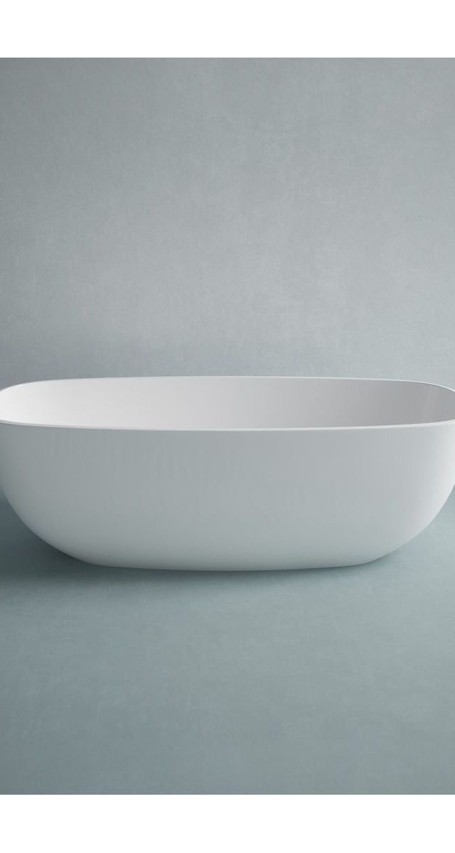 Studio Bagno Lago 1700 Freestanding Bath - Semi Gloss White