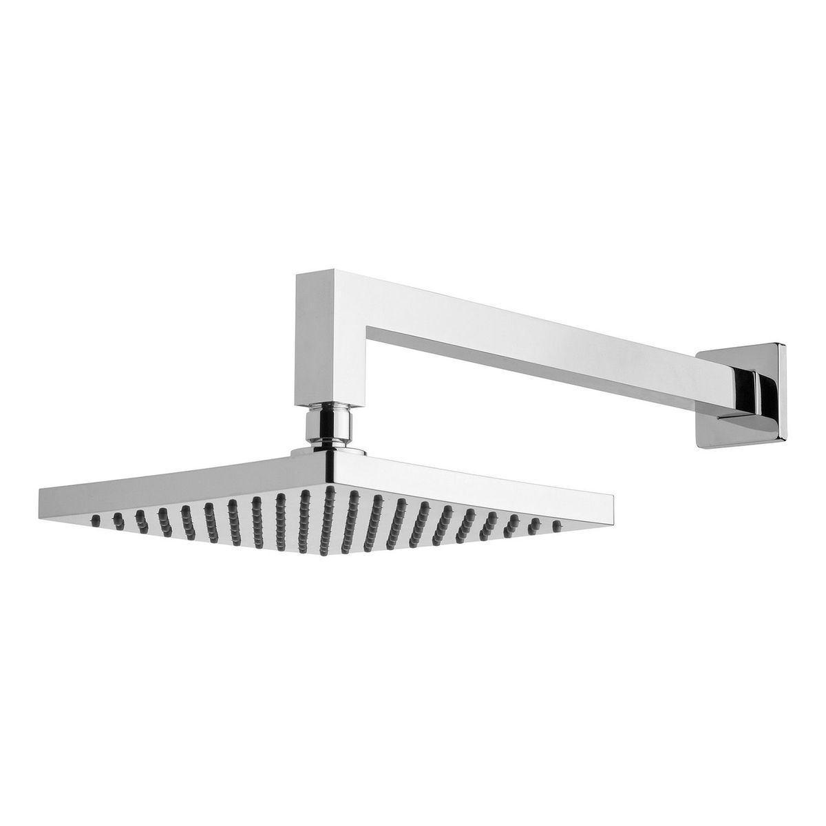 Lexi Shower Arm 400mm & 200mm Square Rose