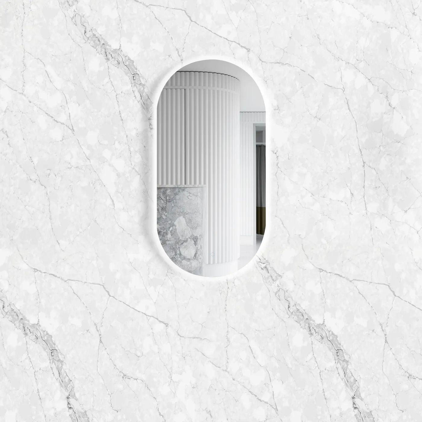 Noosa LED Oval Mirror