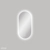 Reba LED 450 x 900mm Framed Mirror, Matte White
