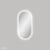 Reba LED 450 x 900mm Framed Mirror, Matte White