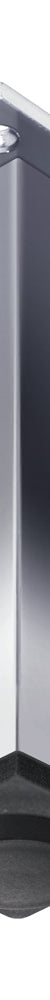 Square Chrome Adjustable Leg - 120mm