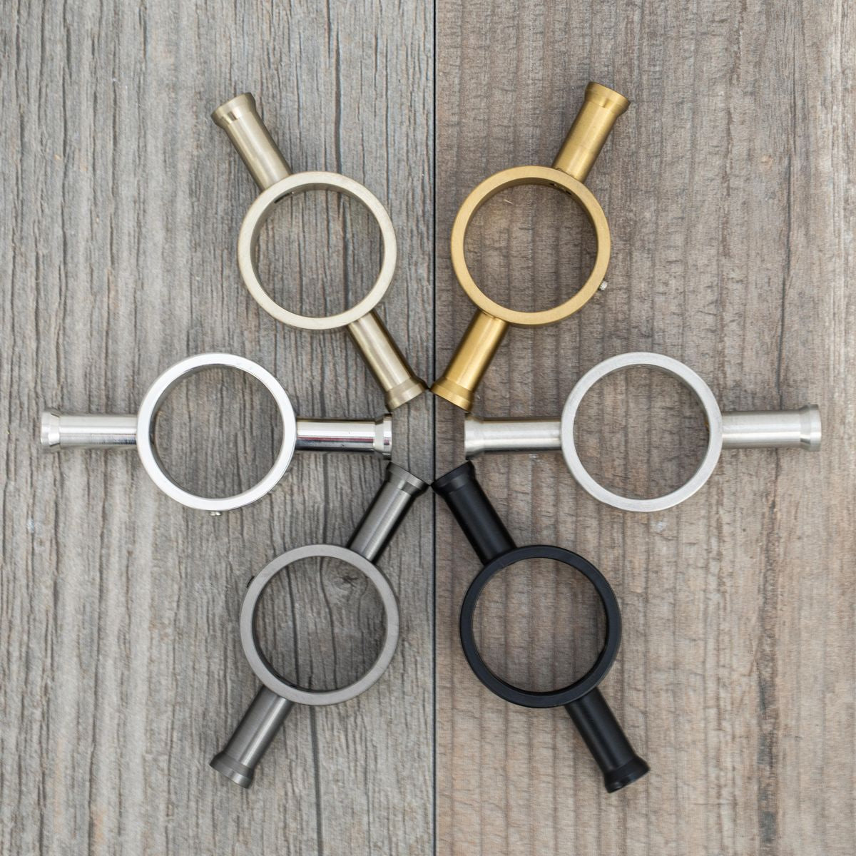 Radiant Non-Heated Vertical Towel Rail 40 x 950mm - Oil Rubbed Bronze