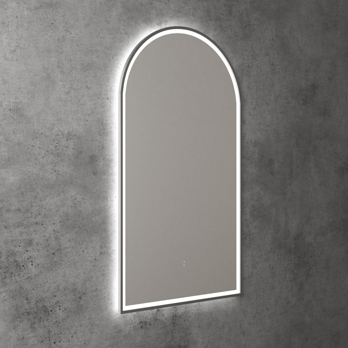 Aulic Canterbury LED Mirror - Gun Metal