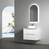 Aulic Canterbury LED Mirror - Matte White