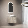 Aulic Canterbury LED Mirror - Matte White