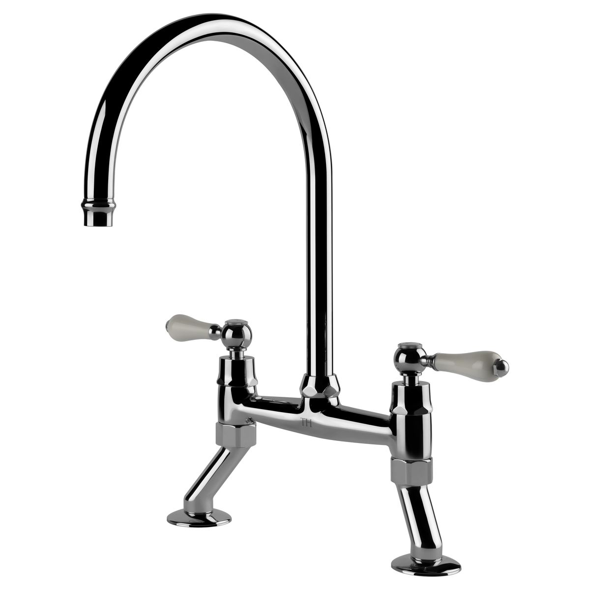 Ludlow Bridge Sink Mixer - Chrome