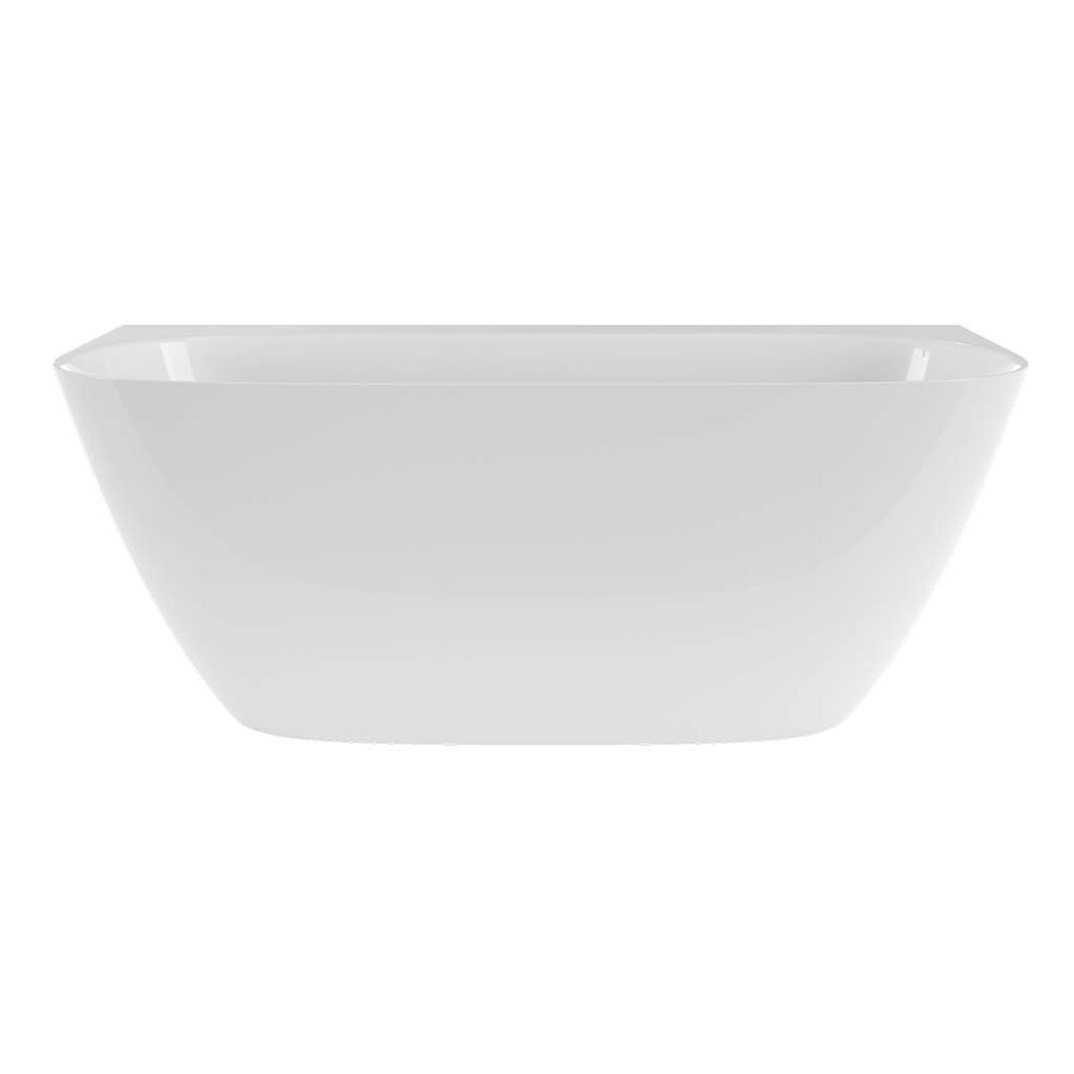 Victoria + Albert Lussari 1600 Back to Wall Bath, Gloss White
