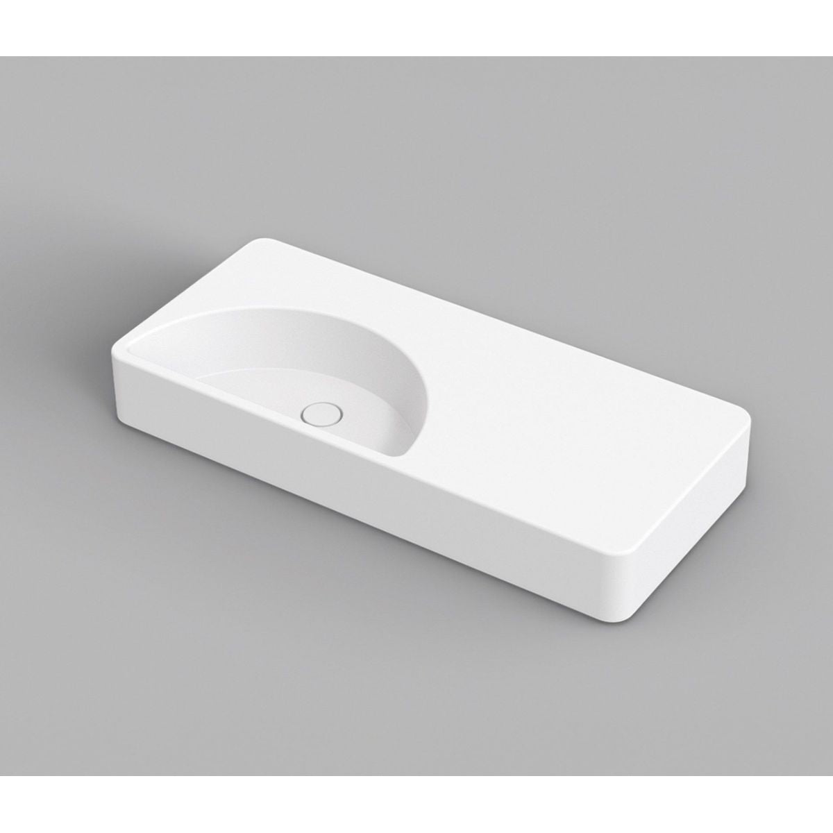 Studio Bagno Lunaris 101 Bench/Wall Basin - 1 Taphole