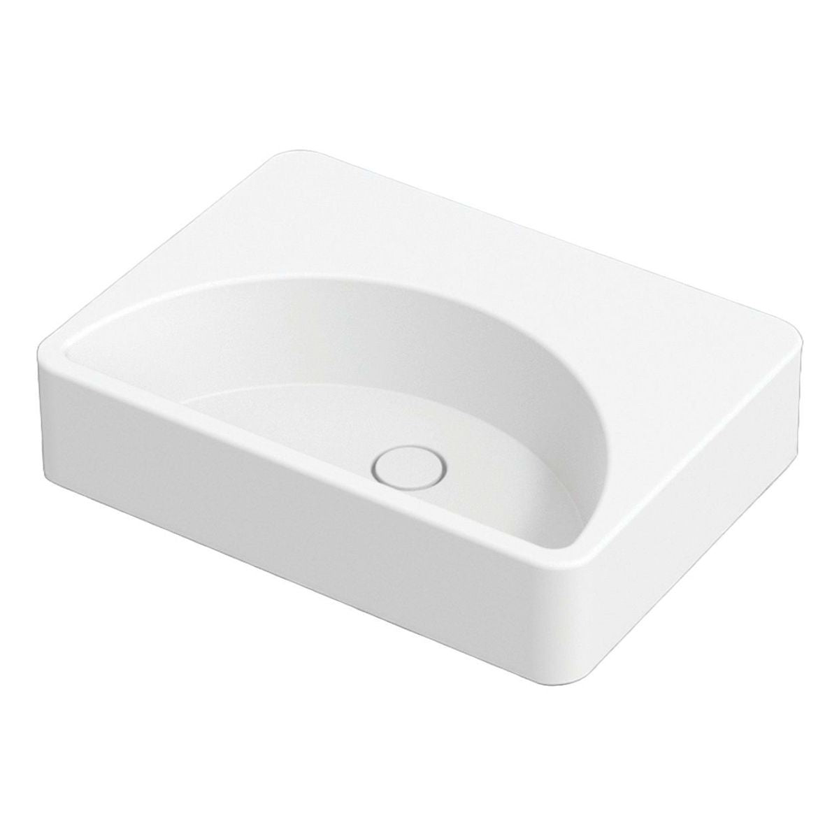 Studio Bagno Lunaris 61 Bench/Wall Basin - No Taphole