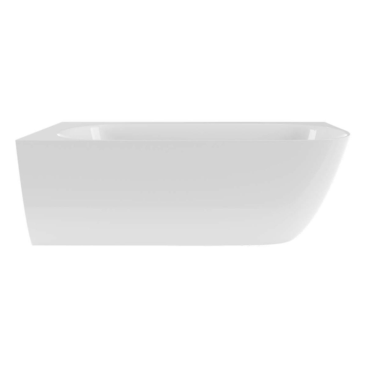 Victoria + Albert Lussari 1700 Corner Left Hand Bath, Gloss White