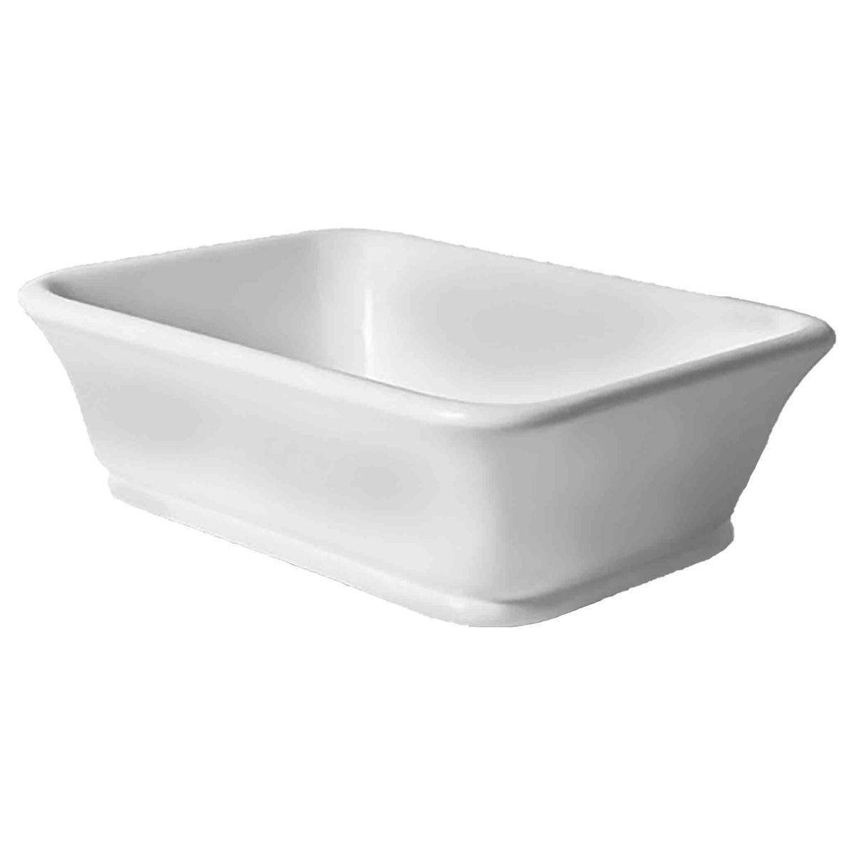 Lynton 53X38 Titancast Basin - Satin Silk White