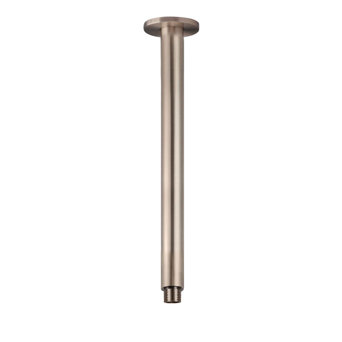 Round Ceiling Shower Arm 300mm Champagne