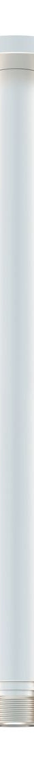 Round Ceiling Shower Arm 300mm Brushed Nickel