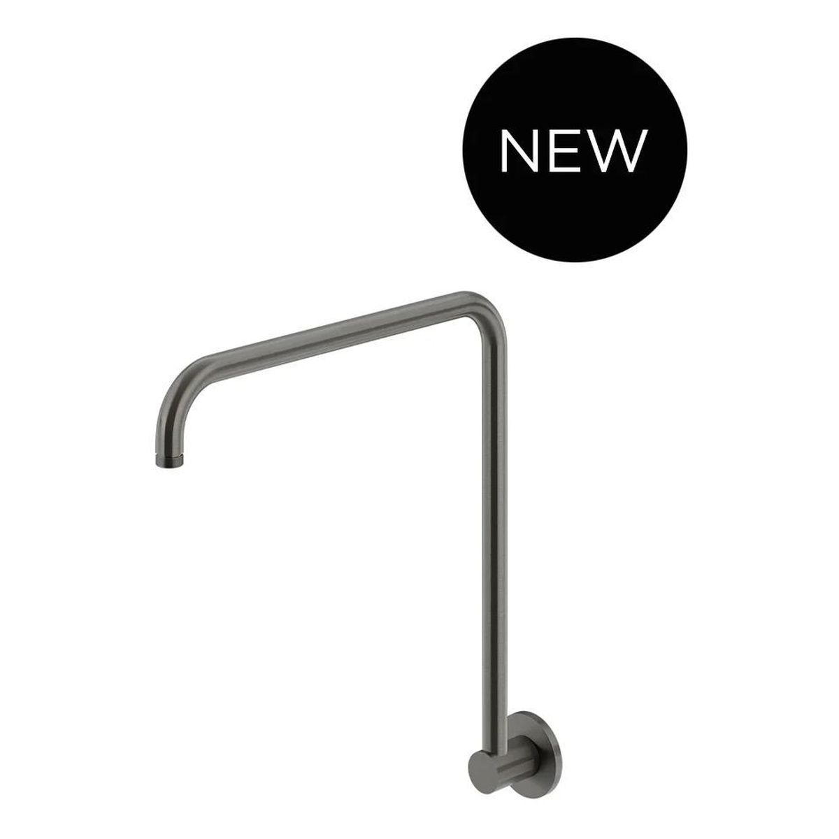 High Rise Shower Arm, Shadow Gunmetal
