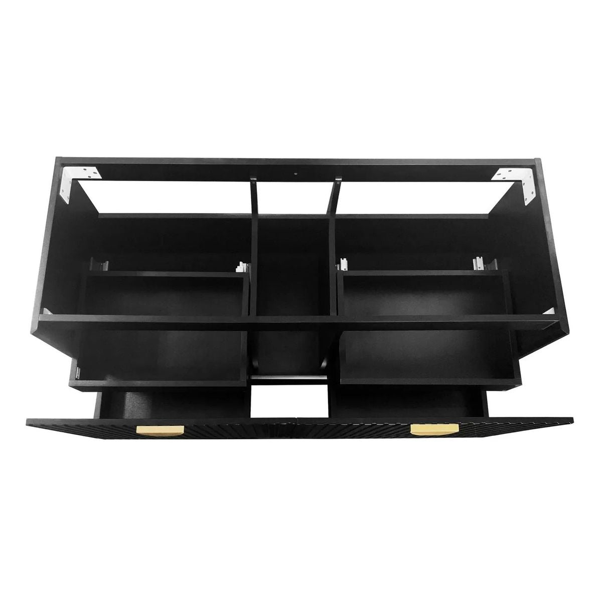 Marlo Matte Black 1200mm Wall Hung Vanity