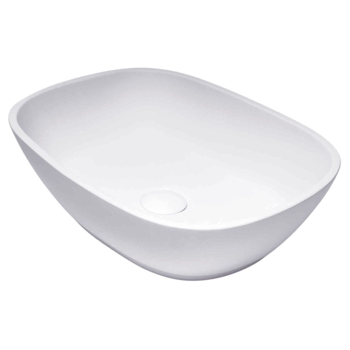 Maldon 49X35 Titancast Basin - Gloss White