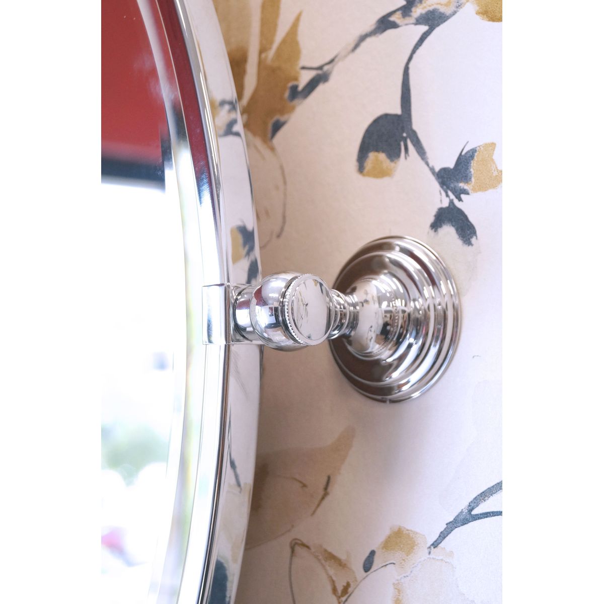 Mayer Oval Mirror - Chrome