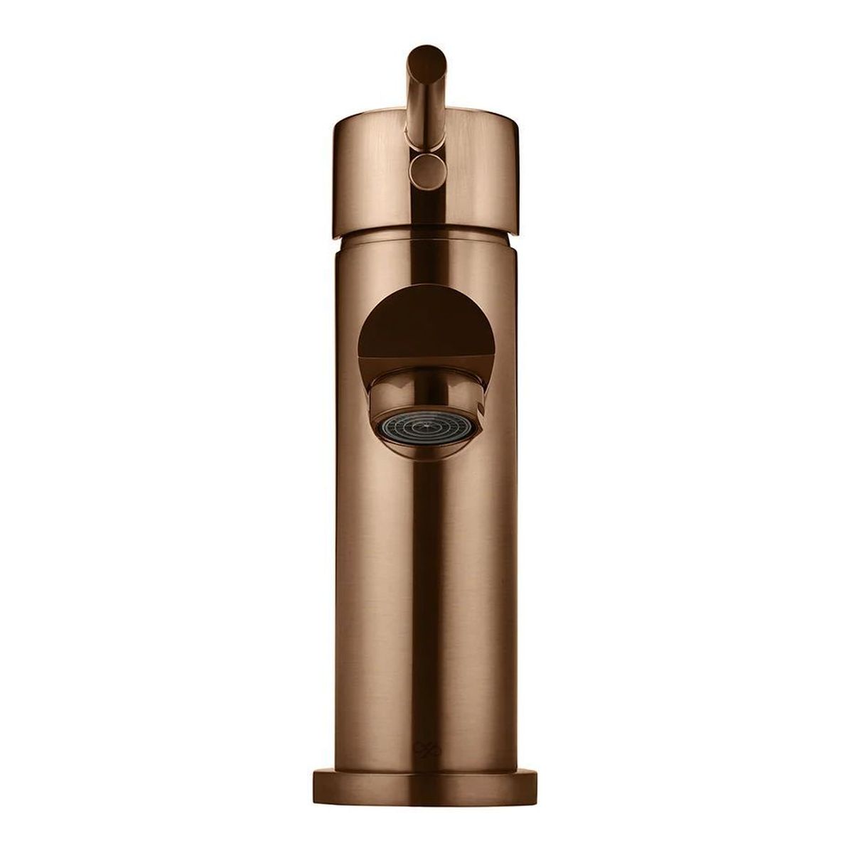 Round Basin Mixer , Lustre Bronze