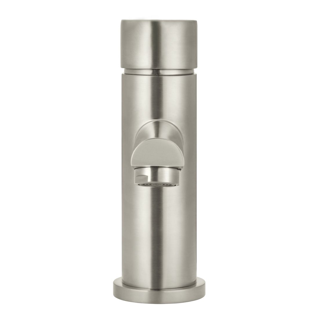 Round Basin Mixer MB02PN-PVDBN Brushed Nickel