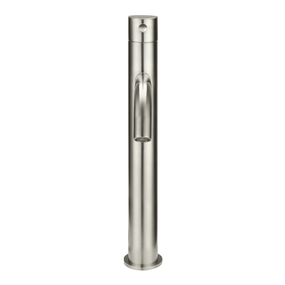 Piccola Tall Basin Mixer Tap Brushed Nickel