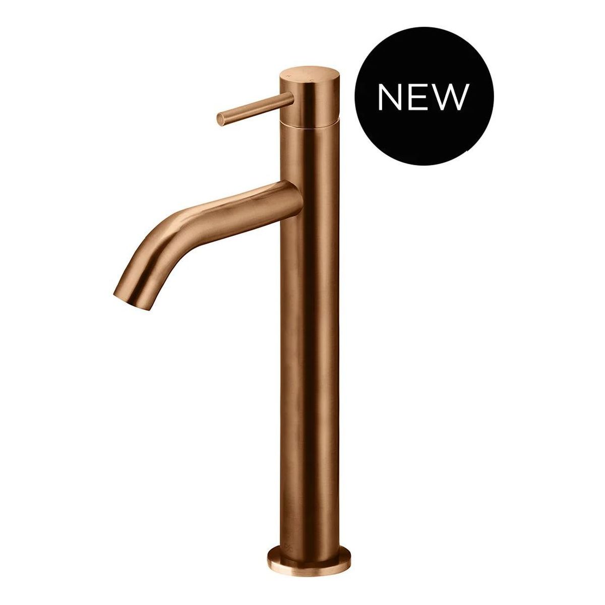 Piccola Tall Basin Mixer Tap, Lustre Bronze