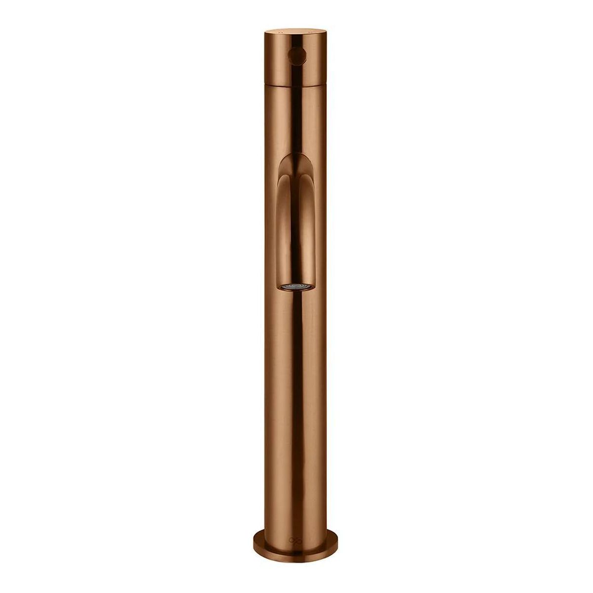 Piccola Tall Basin Mixer Tap, Lustre Bronze