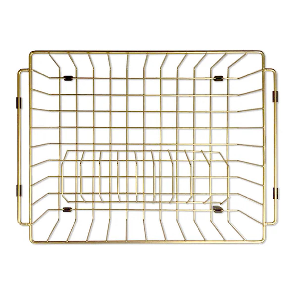 Dish Rack Brushed Bronze Gold