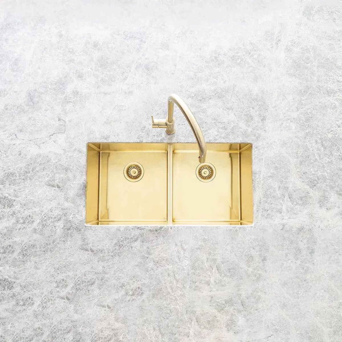Dish Rack Brushed Bronze Gold