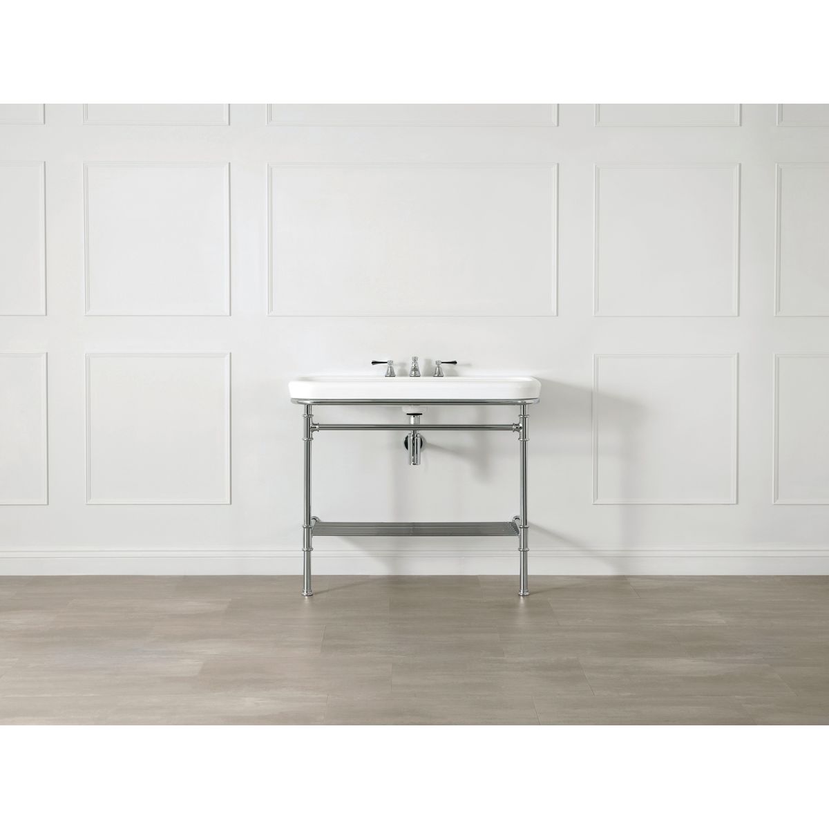 Metallo 100 Washstand, No Taphole