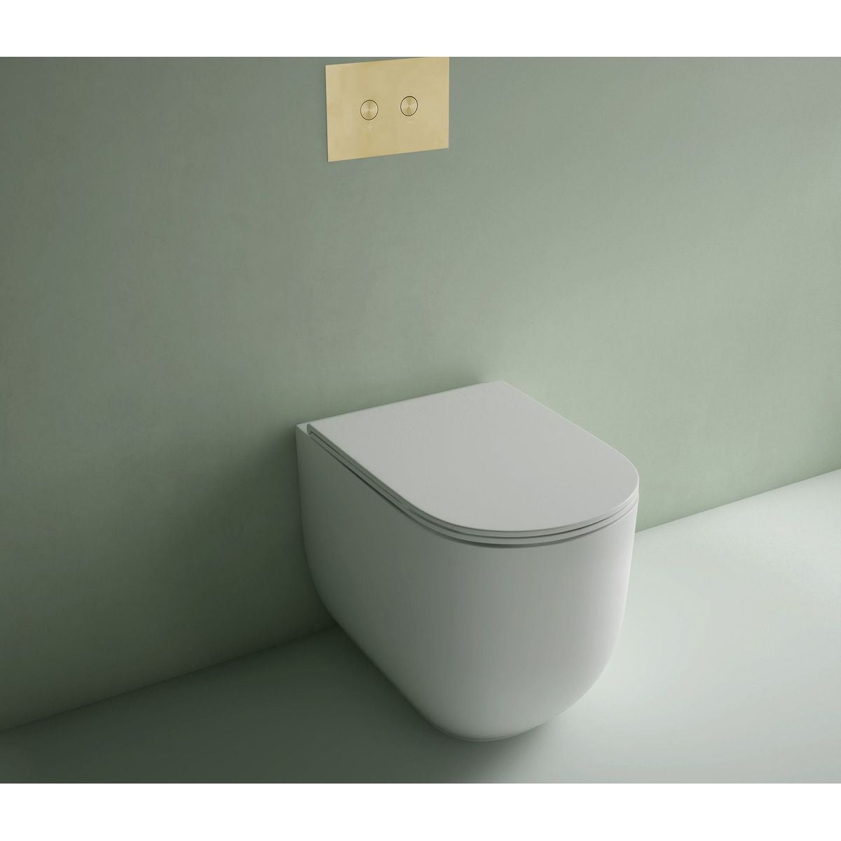 Studio Bagno Milady Wall Faced Package With Oli 74 Mechanical Cistern