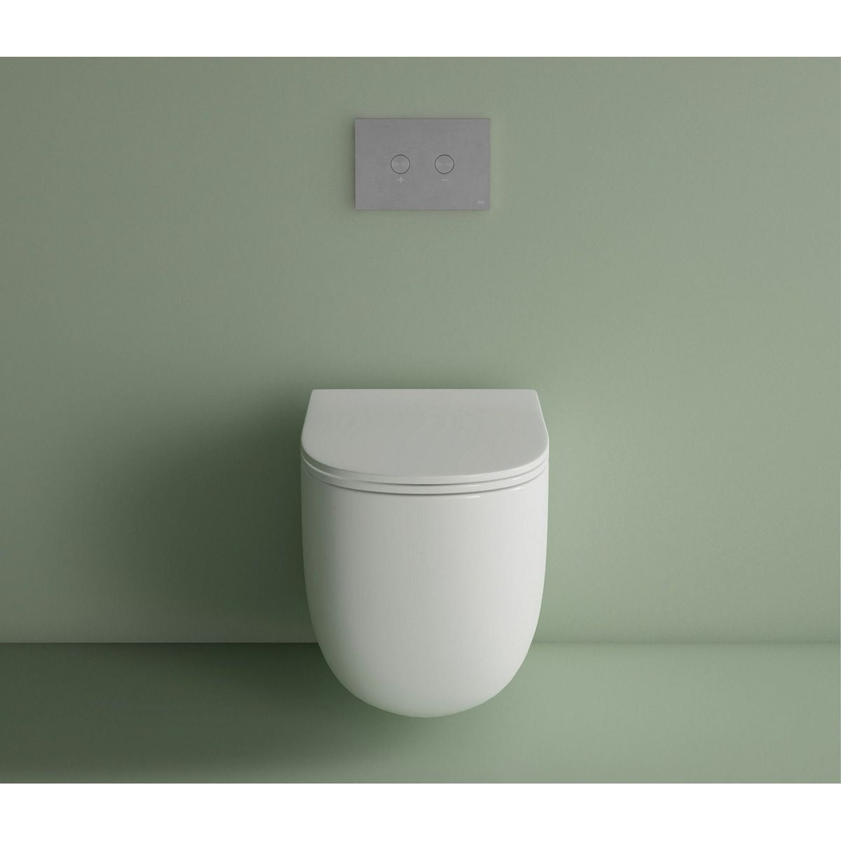 Studio Bagno Milady Wall Hung Package With Oli 74 With Frame Pneumatic Cistern