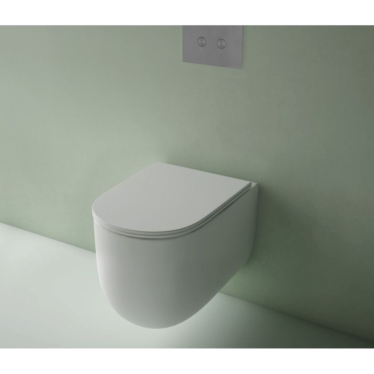 Studio Bagno Milady Wall Hung Package With Oli 74 With Frame Mechanical Cistern