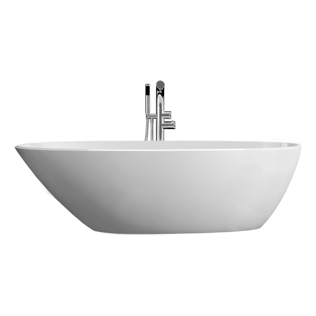 Victoria + Albert Mozzano 2 Bath, Matte White