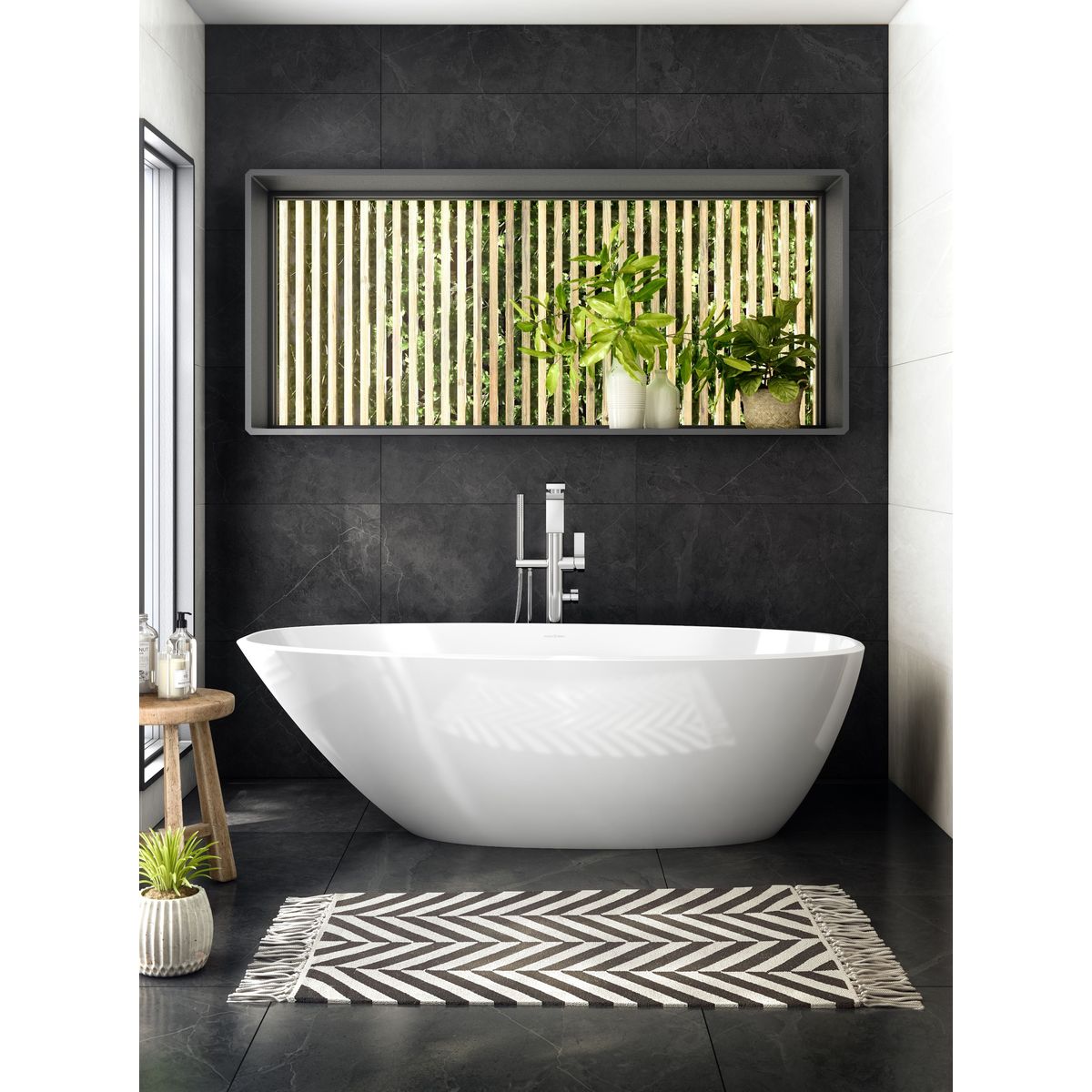 Victoria + Albert Mozzano Bath, Matte White