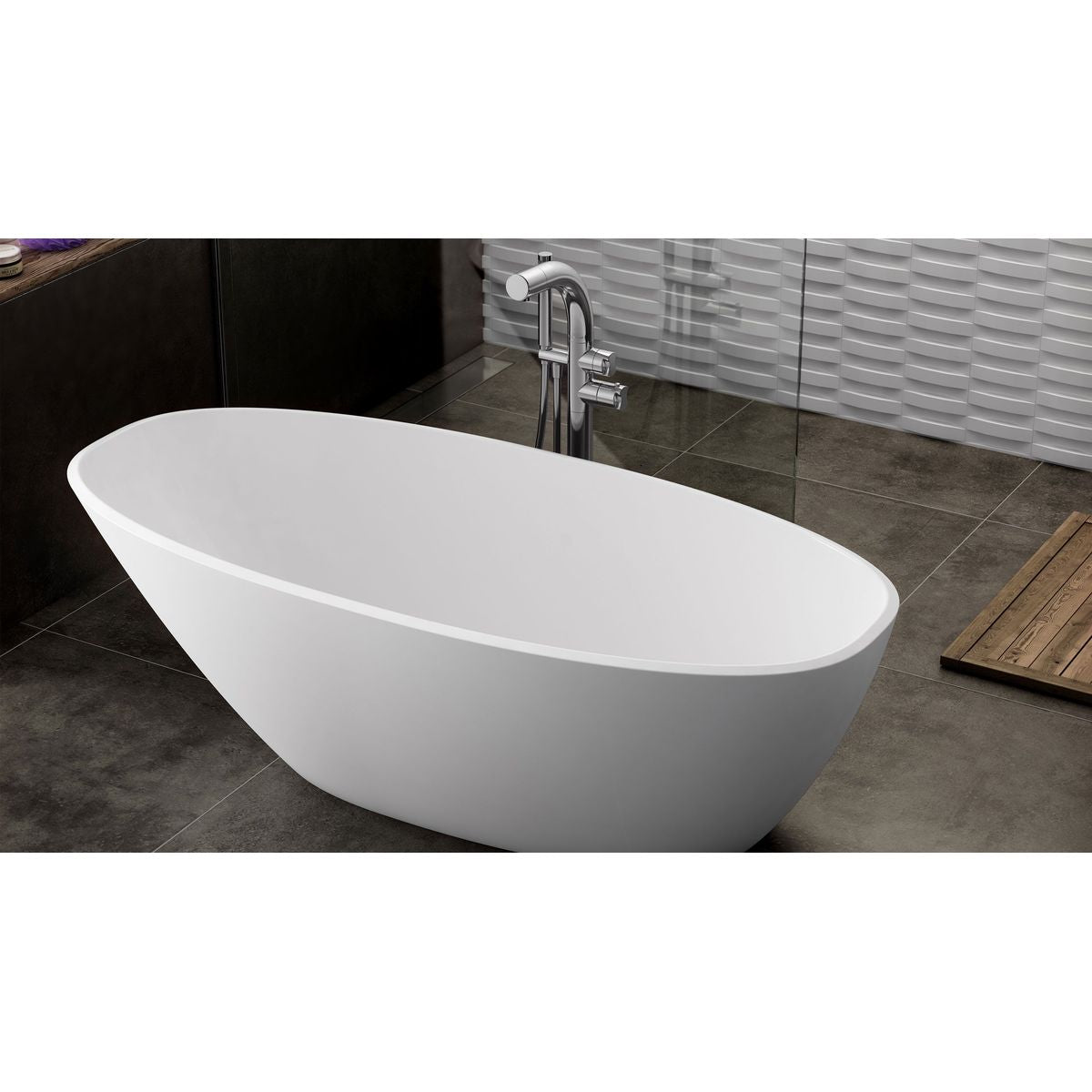 Victoria + Albert Mozzano Bath, Matte White