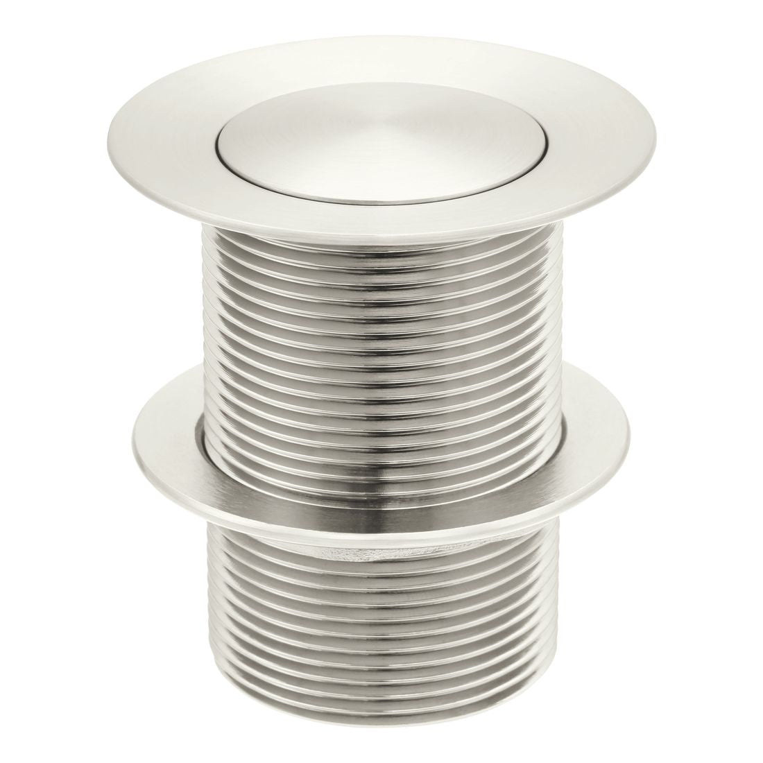 40mm Pop Up Waste - No Overflow / Unslotted Brushed Nickel