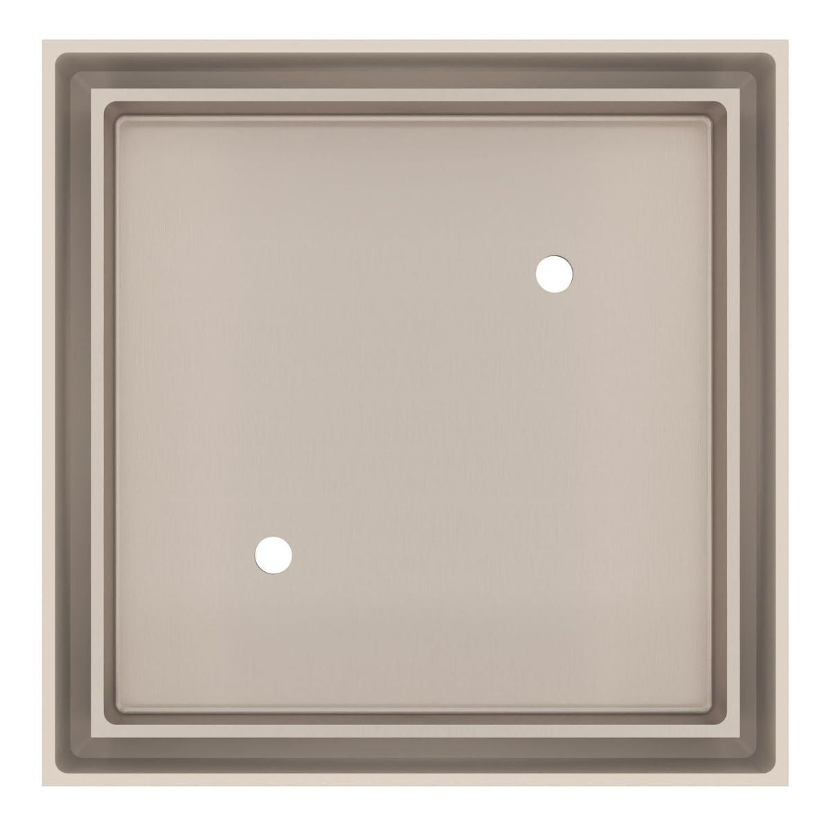 Shower Waste with Tile Insert - Champagne