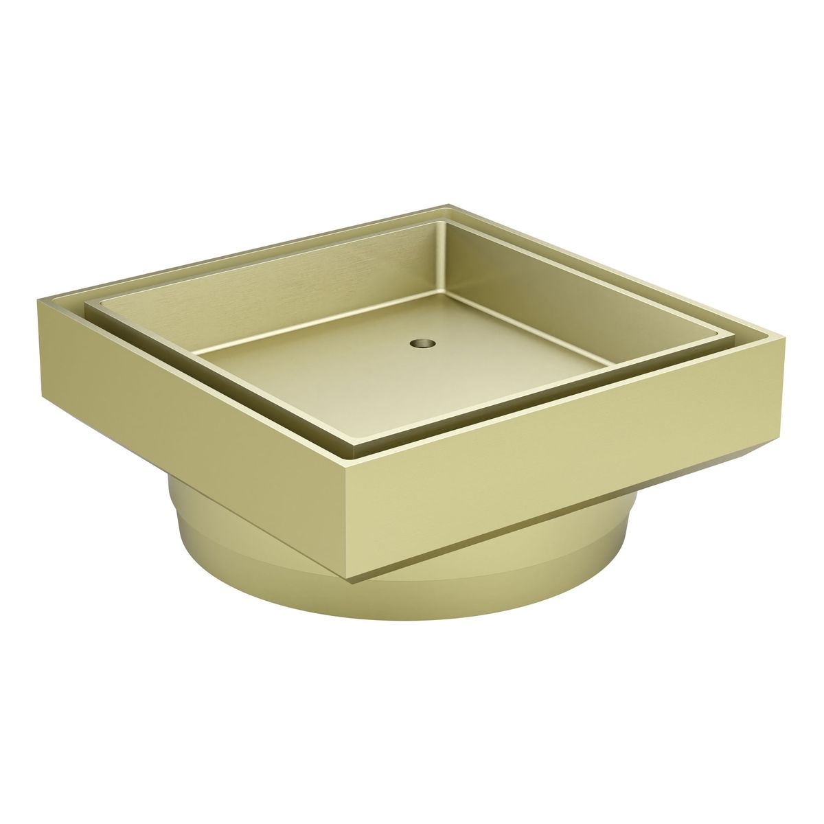 Shower Waste with Tile Insert - Tiger Bronze