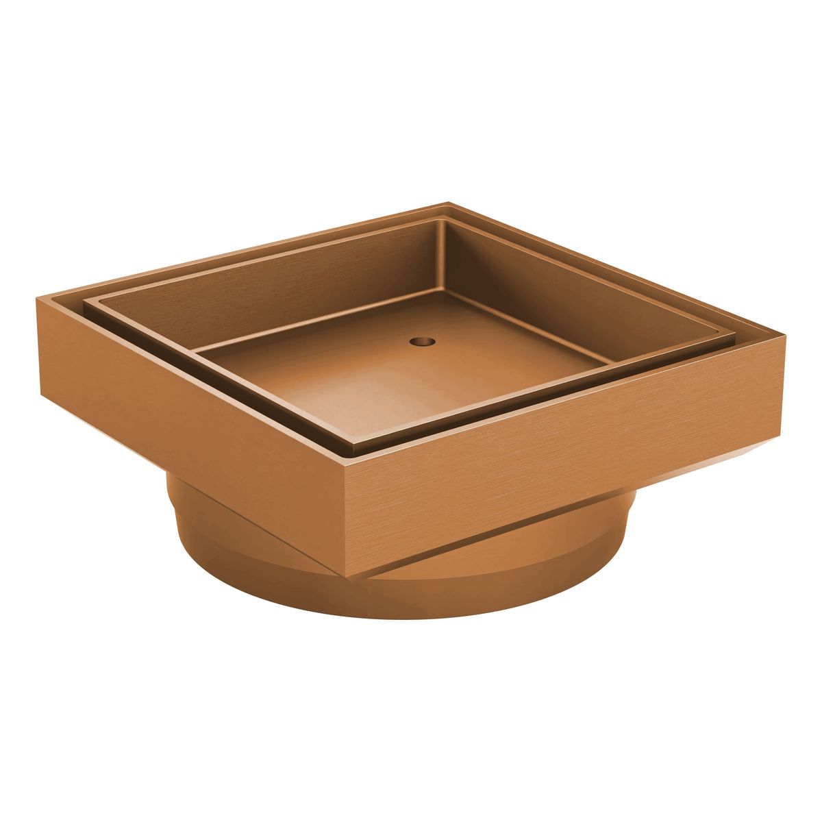 Shower Waste with Tile Insert - Lustre Bronze