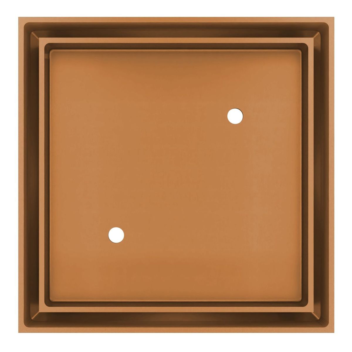 Shower Waste with Tile Insert - Lustre Bronze