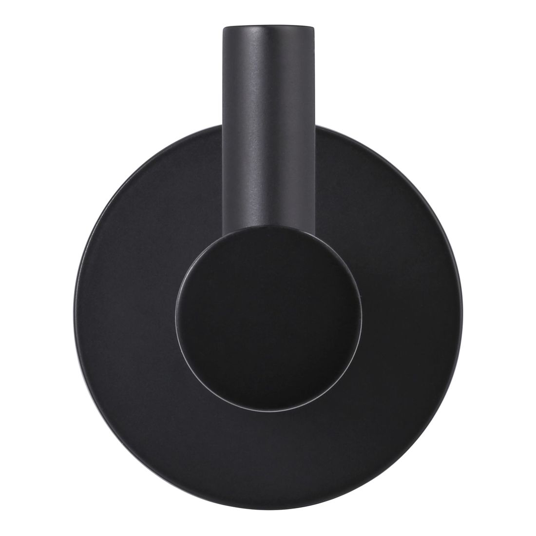 Round Robe Hook Matte Black