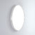 Modern Round 600 Mirror - Milano White