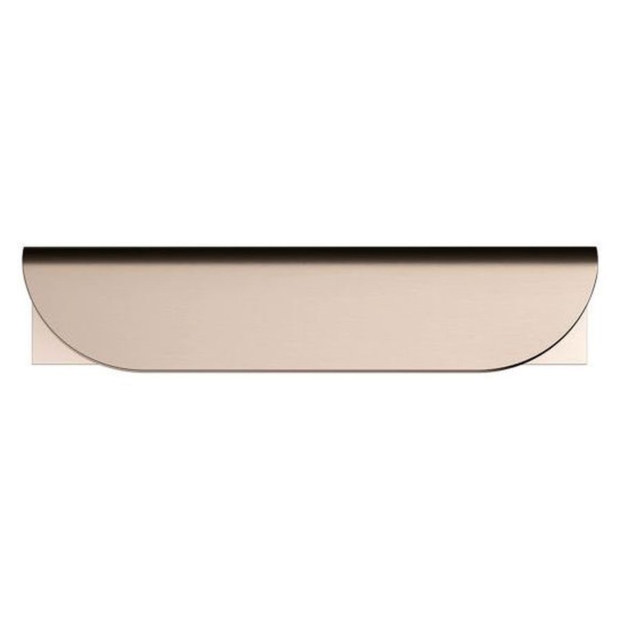 Öppen Edge-Pull 75mm Cabinet Handle (Brushed), Champagne
