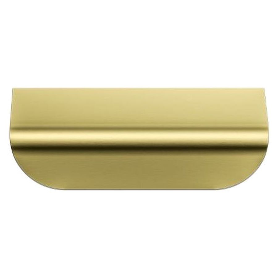 Öppen Edge-Pull 75mm Cabinet Handle (Brushed), Tiger Bronze
